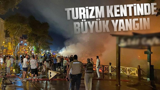 Turizm kentinde büyük yangın