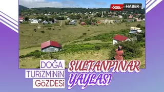 Turizmcilerin gözde mekanı Sultanpınar Yaylası