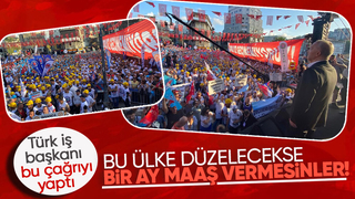 Türk İş Başkanı'ndan ilginç çıkış; Maaş vermesinler