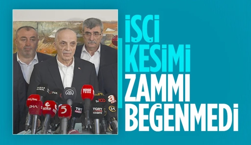 Türk-İş: İşçi ve kamuoyunun beklentisi karşılanmadı