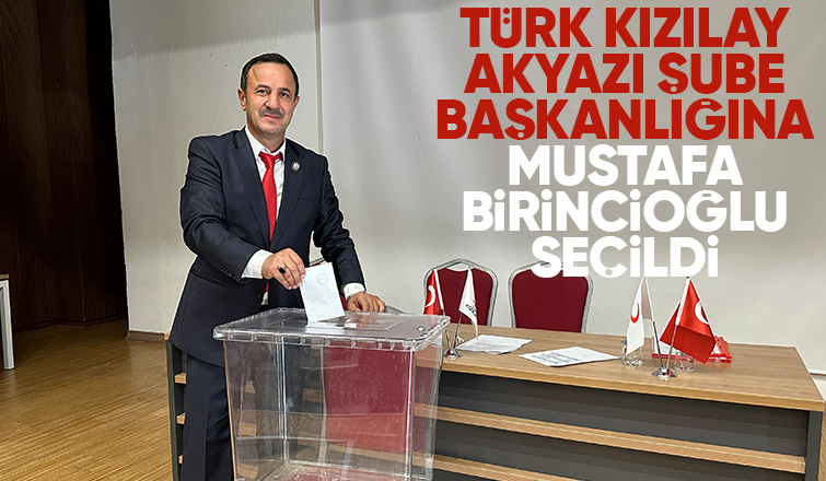 Türk Kızılay Akyazı Şubesi 1. Olağan Kongresi yapıldı 