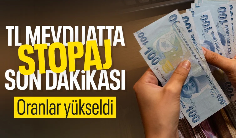 Türk Lirası mevduata uygulanan stopaj oranları değişti
