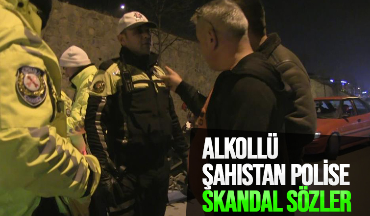 Türk milletine ve polise hakaretler savurdu