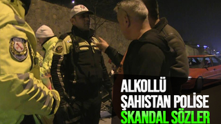 Türk milletine ve polise hakaretler savurdu