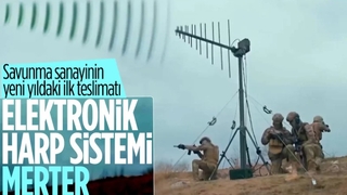 Türk savunma sanayisinin yeni yıldaki ilk teslimatı: MERTER