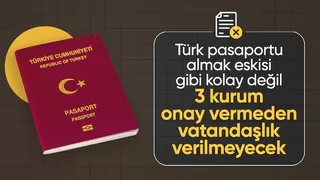 Türk vatandaşlığı almak için 3 kurumdan 'temiz kağıdı' şartı