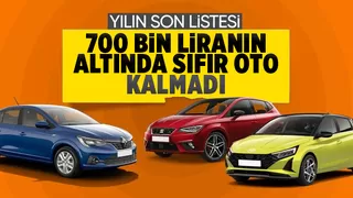 Türkiye'de 700 bin TL altı araç kalmadı: İşte en ucuz 10 otomobil