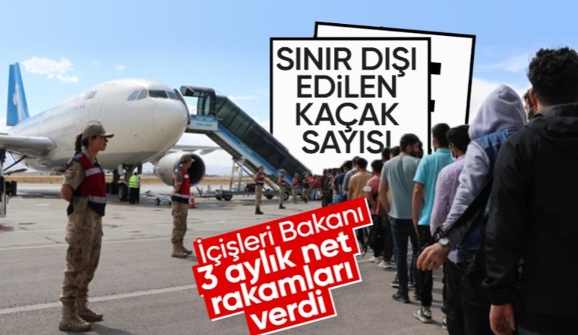 Türkiye'de düzensiz göçle mücadele! 42 bin 875 düzensiz göçmen sınır dışı edildi