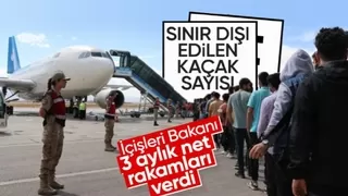 Türkiye'de düzensiz göçle mücadele! 42 bin 875 düzensiz göçmen sınır dışı edildi