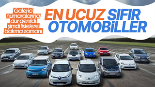 Türkiye'de satılan en ucuz sıfır otomobiller