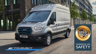 Türkiye'de üretilen elektrikli Ford E-Transit'e ödül