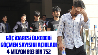 Türkiye'deki göçmen sayısı açıklandı