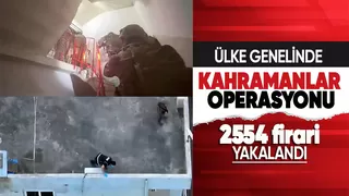 Türkiye genelinde aranan 2 bin 554 firari yakalandı