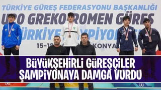 Türkiye Güreş Şampiyonası’ndan madalya ile döndüler