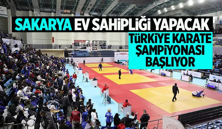 Türkiye Karate Şampiyonası başlıyor
