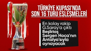 Türkiye Kupası'nda son 16 turu eşleşmeleri