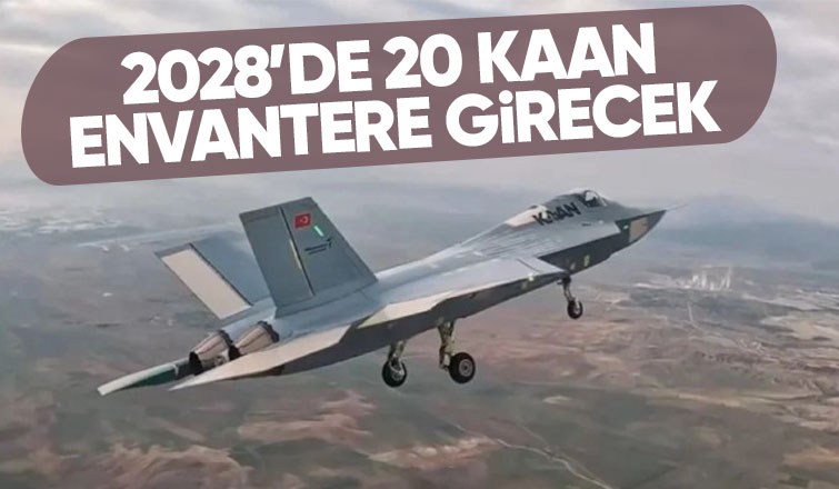 Türkiye'nin göklerdeki gücü! Milli Muharip Uçak KAAN 2028'de envantere giriyor