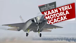 Türkiye'nin göklerdeki gücü! Milli Muharip Uçak KAAN'a yerli motor geliyor