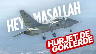 Türkiye'nin hafif taarruz uçağı Hürjet ilk uçuşunu gerçekleştirdi