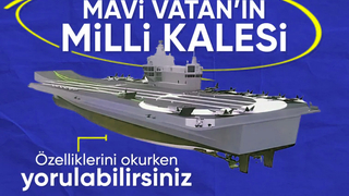 Türkiye'nin ilk Milli Uçak Gemisi için geri sayım başladı