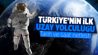 Türkiye'nin insanlı ilk uzay yolculuğunun saati belli oldu