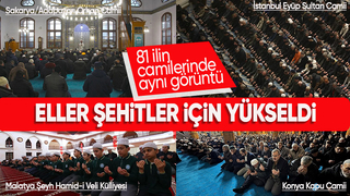 Türkiye şehitler için ellerini semaya açtı: Yurdun dört bir yanında sabah namazı...