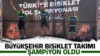 Türkiye Yol Şampiyonası’nda şampiyon Büyükşehir