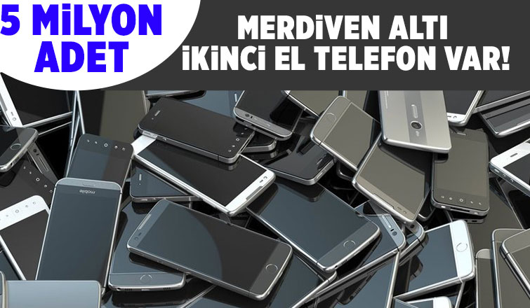 Türkiye’de 25 ila 30 milyon arasında atık cep telefonu var