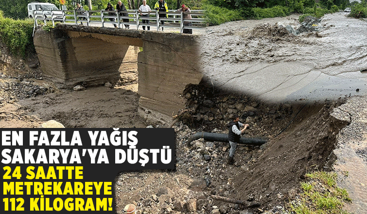 Türkiyede en çok yağışı Sakarya aldı