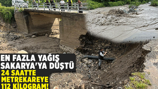 Türkiyede en çok yağışı Sakarya aldı