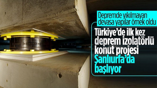 Türkiye’de ilk: Deprem izolatörlü bin konutluk proje yapılıyor