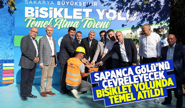 Türkiye’de ilk olacak bisiklet yolu projesinde çalışmalar başladı