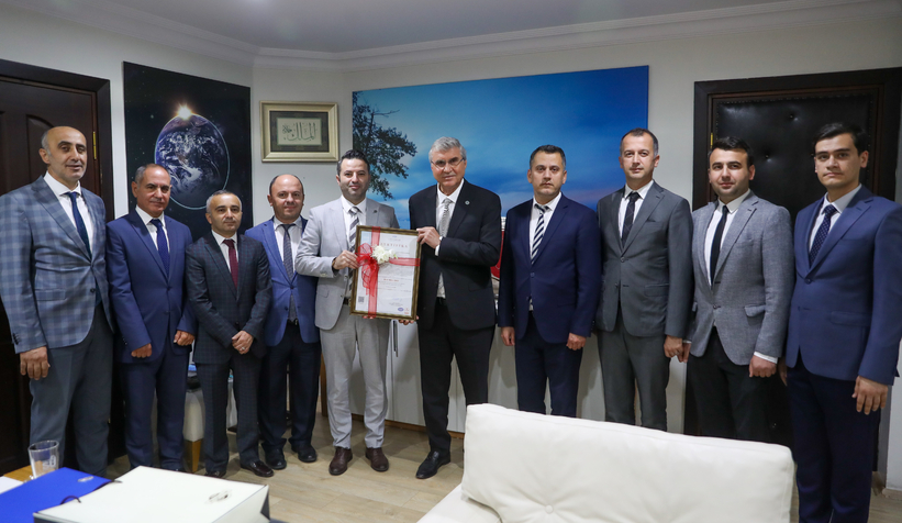 Türkiye’de ilk olan SASKİ’ye tebrik