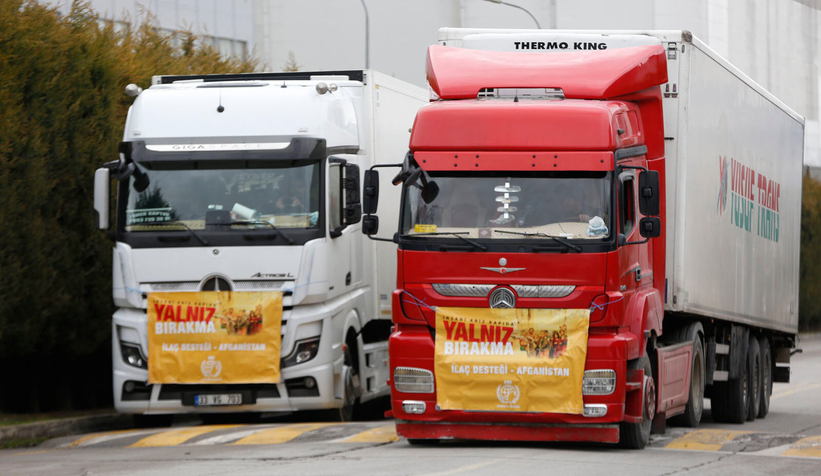  Türkiye’den Afganistan’a ilaç yardımı