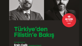 Türkiye’den Filistin’e Bakış söyleşisi SGM’de
