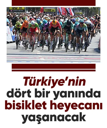 Türkiye’nin dört bir yanında bisiklet heyecanı yaşanacak