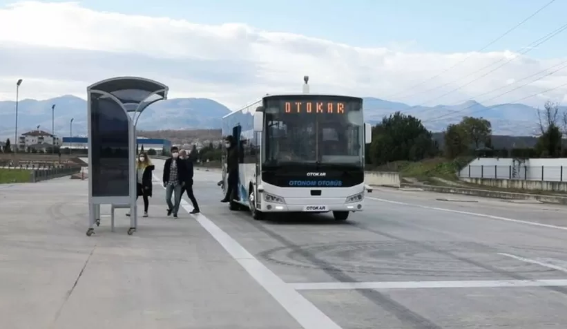 Türkiye’nin sürücüsüz otobüsü Sakarya'da üretildi