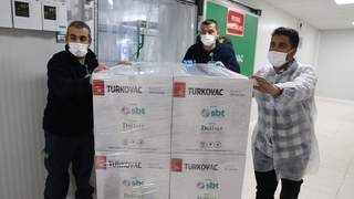 TURKOVAC’ın ilk sevkiyatı yapıldı