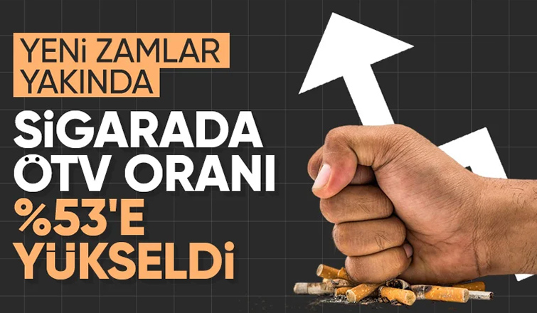 Tütün ve tütün ürünlerindeki vergi tutarı yükseltildi