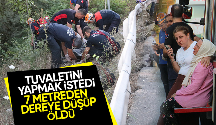 Tuvaletini yapmak için durmuştu, cansız bedeni bulundu