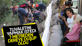 Tuvaletini yapmak için durmuştu, cansız bedeni bulundu