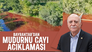 TZOB Başkanı Bayraktar Mudurnu'daki kirliliğe dikkat çekti
