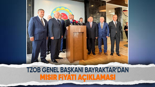 TZOB Genel Başkanı Bayraktar'dan mısır fiyatı açıklaması