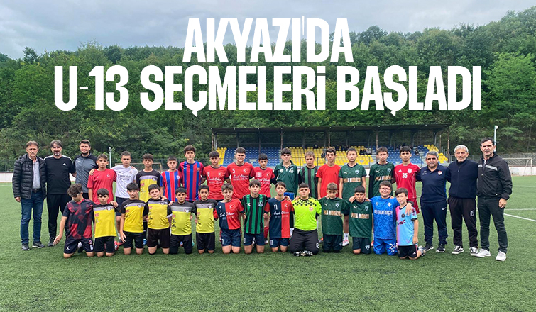 U-13 Milli Takımı için seçmeler başladı
