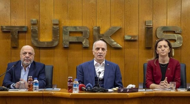 Üç büyük sendikadan asgari ücret açıklaması