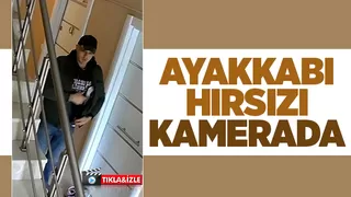 Üç gün önce aldığı ayakkabısı kapının önünden çalındı