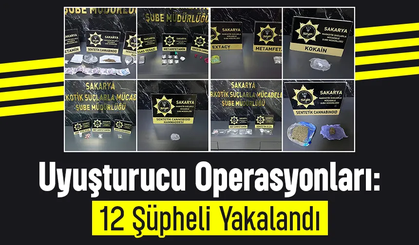 Üç ilçede uyuşturucu operasyonu