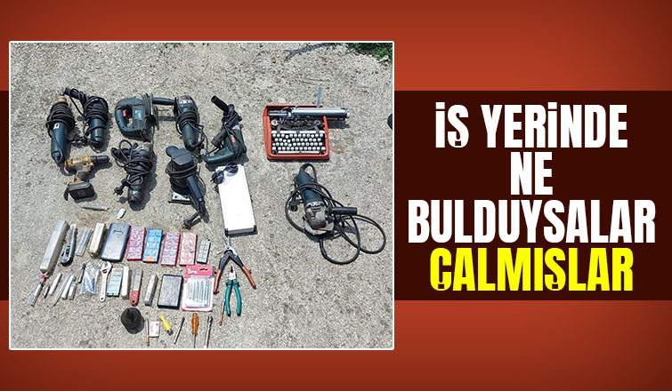 Üç iş yeri hırsızı tutuklandı