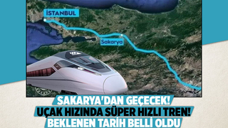 Uçak hızında süper hızlı tren için tarih belli oldu