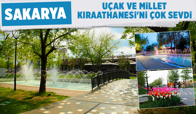 Uçak ve Millet Kıraathanesi ilgi odağı oldu